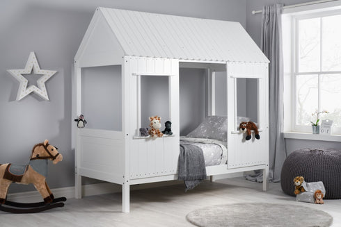 Treehouse Single Bed White